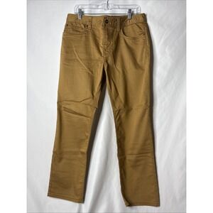 Prana Born From The Experience Pants Men 33x28 (27) Slim Fit Outdoors Casual Tan